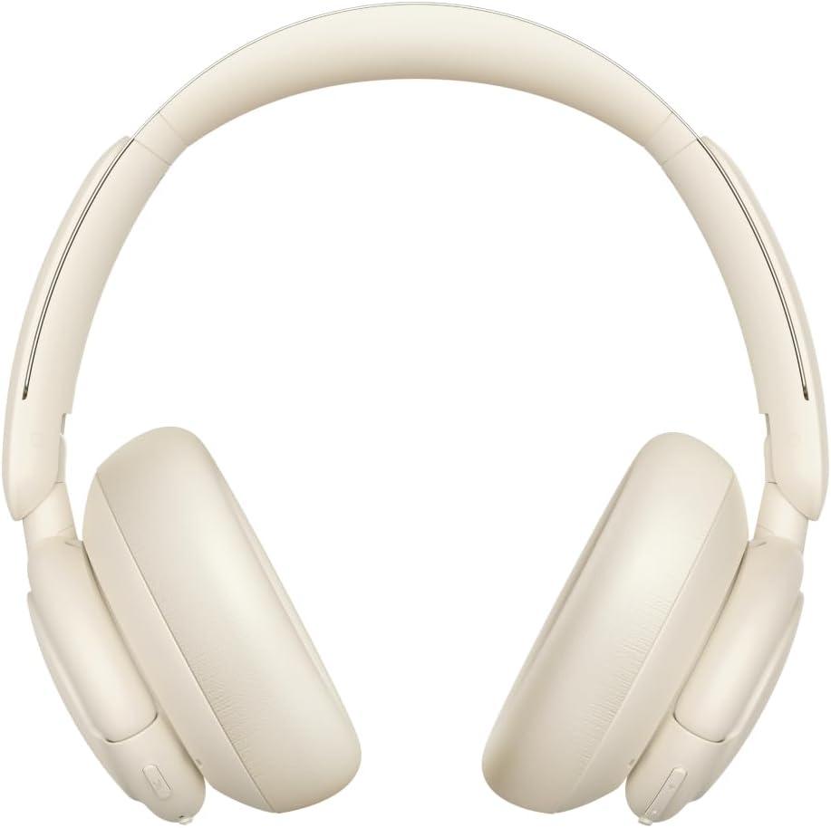 imageSoundcore Q30 by Anker Hybrid Active Noise Cancelling Headphones Multiple Modes HiRes Audio Custom EQ via App 50H Playtime Comfortable Fit Bluetooth Multipoint ConnectionBeige