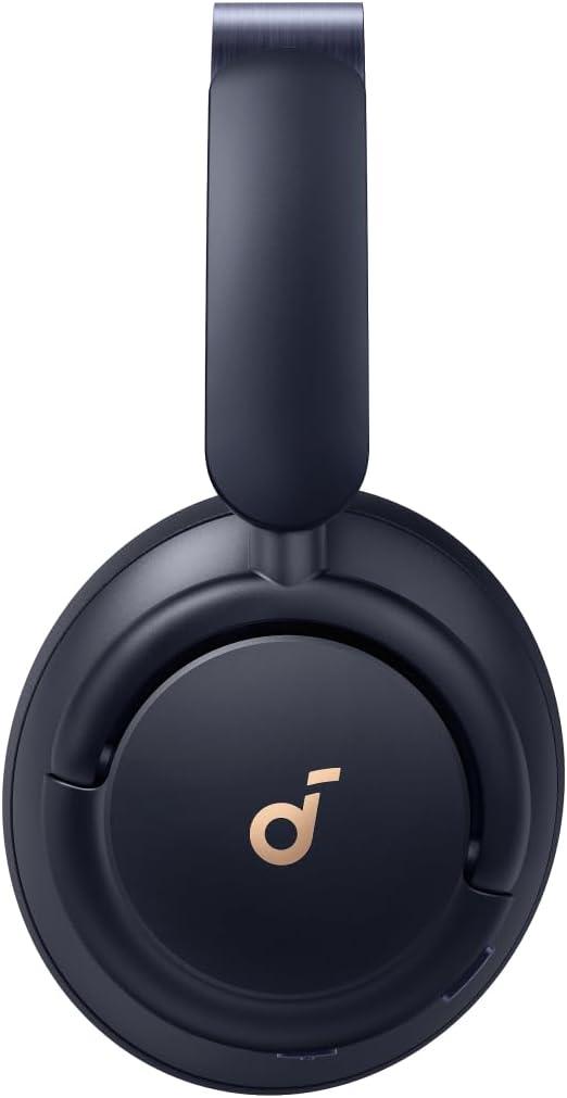 imageSoundcore Q30 by Anker Hybrid Active Noise Cancelling Headphones Multiple Modes HiRes Audio Custom EQ via App 50H Playtime Comfortable Fit Bluetooth Multipoint ConnectionBlue