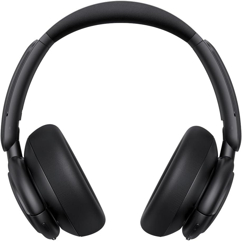 imageSoundcore Q30 by Anker Hybrid Active Noise Cancelling Headphones Multiple Modes HiRes Audio Custom EQ via App 50H Playtime Comfortable Fit Bluetooth Multipoint ConnectionAbsolute Black