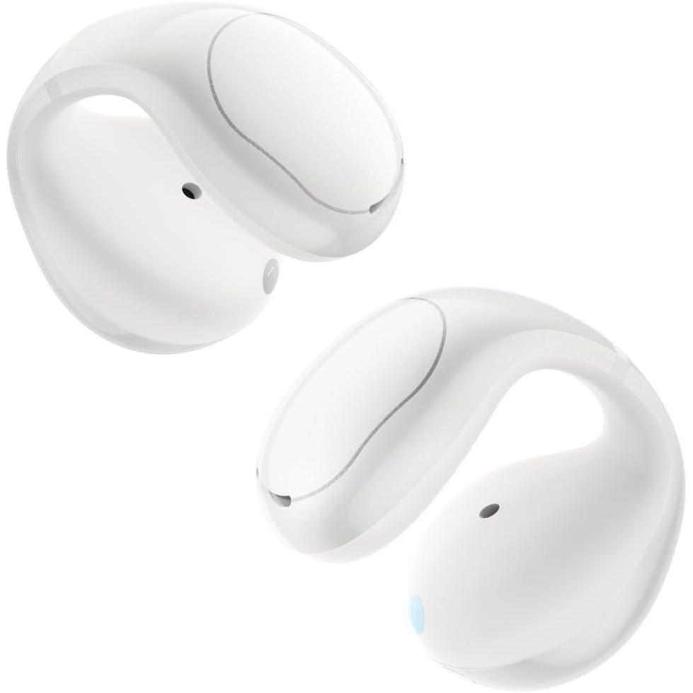 imageSoundcore C30i by Anker OpenEar Earbuds ClipOn Headphones Lightweight Comfort Stable Fit FirmShell Design Attachable Ear Grips Big Drivers for Clear Audio 30H Play IPX4 WaterResistantWhite