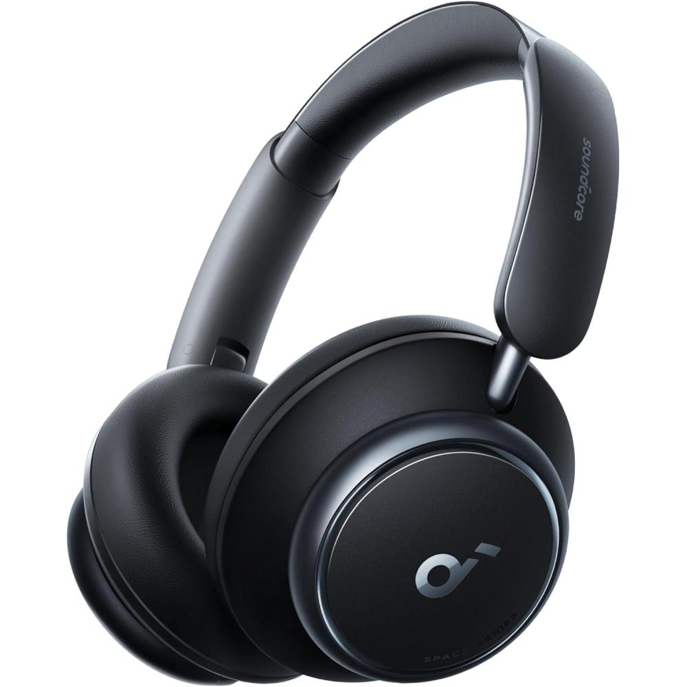 imageSoundcore by Anker Space Q45 Adaptive Active Noise Cancelling Headphones Reduce Noise by Up to 98 50H Playtime App Control LDAC HiRes Wireless Audio Comfortable Fit Clear Calls Bluetooth 53Black
