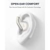 Anker Soundcore, AeroFit Open-Ear Headphones, Ultra Comfort, Snug Fit, Ergonomic Ear Hook, Balanced Sound, IPX7 Waterproof, 42H Playtime,Small-Ear Friendly,App Control,Clear Calls,Wireless Earbuds(Calm White)
