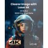 NEBULA Cosmos 4K SE Smart Projector, Nebulamaster, High-Brightness with Dolby Vision, 200″ Screen, 1800 ANSI Lumens, HybridBeam, Enhanced Image Quality, GTV, Portable, for Gaming, Home, and Office Use(Cosmos 4k (2200 ANSI))