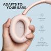 Soundcore Anker Life Q20 Hybrid Active Noise Cancelling Headphones, Wireless Over Ear Bluetooth Headphones, 60H Playtime, Hi-Res Audio, Deep Bass, Foam Ear Cups, Travel, Office, USB-C Charging(Pink)