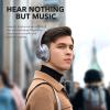 Soundcore Anker Life Q20 Hybrid Active Noise Cancelling Headphones, Wireless Over Ear Bluetooth Headphones, 60H Playtime, Hi-Res Audio, Deep Bass, Foam Ear Cups, Travel, Office, USB-C Charging(Silver)