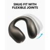 Soundcore C40i by Anker, Open-Ear Earbuds, Clip-On Headphones, Flexible Joint Design, Button Controls, Lightweight Comfort, Stable Fit with Attachable Ear Grips, Expansive Drivers for Clear Sound(Dark Gray)