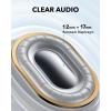 Soundcore C40i by Anker, Open-Ear Earbuds, Clip-On Headphones, Flexible Joint Design, Button Controls, Lightweight Comfort, Stable Fit with Attachable Ear Grips, Expansive Drivers for Clear Sound(Golden)