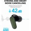Soundcore P30i by Anker Noise Cancelling Earbuds, Strong and Smart Noise Cancelling, Powerful Bass, 45H Playtime, 2-in-1 Case and Phone Stand, IP54, Wireless Earbuds, Bluetooth 5.4 (Black)(Green)