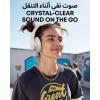 Soundcore Q11i Wireless Over-Ear Bluetooth Headphones by Anker, Deep Bass, 60H Playtime, Hi-Res Audio, Detachable Ear Cushions, Multipoint Connection(Cream White)