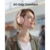 Soundcore Q30 by Anker, Hybrid Active Noise Cancelling Headphones, Multiple Modes, Hi-Res Audio, Custom EQ via App, 50H Playtime, Comfortable Fit, Bluetooth, Multipoint Connection(Pink)