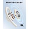 Soundcore V20i by Anker Open-Ear Headphones, Adjustable Ear Hooks, Ultra-Comfort, Snug Fit, Powerful Sound, Clear Calls, IP55, 36H Playtime, Bluetooth 5.4 Wireless Earbuds, Multipoint Connection(White)