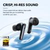 Soundcore by Anker Liberty 4 NC Wireless Earbuds, 98.5% Noise Reduction, Adaptive Noise Cancelling to Ears and Environment, Hi-Res Sound, 50H Battery, Wireless Charging, Bluetooth 5.3(Velvet Black)