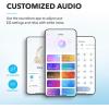 Soundcore by Anker Q20i Hybrid Active Noise Cancelling Headphones, Wireless Over-Ear Bluetooth, 40H Long ANC Playtime, Hi-Res Audio, Big Bass, Customize via an App, Transparency Mode (White)(Almond White)