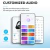 Soundcore by Anker Q20i Hybrid Active Noise Cancelling Headphones, Wireless Over-Ear Bluetooth, 40H Long ANC Playtime, Hi-Res Audio, Big Bass, Customize via an App, Transparency Mode (White)(Black)