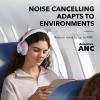 Soundcore by Anker, Space One, Active Noise Cancelling Headphones, 2X Stronger Voice Reduction, 40H ANC Playtime, App Control, LDAC Hi-Res Wireless Audio, Comfortable Fit, Clear Calls, Bluetooth 5.3(Cloud Pink)
