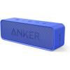 Anker Soundcore Portable Bluetooth Speaker – Ideal for Travel, 24-Hour Playtime, 66-Feet Range, Dual-Driver, Portable Wireless Speaker，Superior Sound, Low Distortion, Built-in Mic -Blue(Blue)
