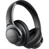 Soundcore Anker Life Q20 Hybrid Active Noise Cancelling Headphones, Wireless Over Ear Bluetooth Headphones, 60H Playtime, Hi-Res Audio, Deep Bass, Foam Ear Cups, Travel, Office, USB-C Charging(Black)