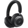 Soundcore Space One Pro, FlexiCurve Over-Ear Headphone, Adaptive Active Noise Cancelling Headphones Driven by 6 Mics, 60H Lossless Audio, Ultra-Fast Charging, Hi-Res Wireless, Comfortable Fit(Jet Black)