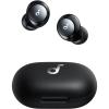 soundcore by Anker Space A40 Auto-Adjustable Active Noise Cancelling Wireless Earbuds, Reduce Noise by Up to 98%, 50H Playtime, Hi-Res Sound, Comfortable Fit, App Customization, Wireless Charge (Blue)(Black)