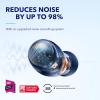 soundcore by Anker Space A40 Auto-Adjustable Active Noise Cancelling Wireless Earbuds, Reduce Noise by Up to 98%, 50H Playtime, Hi-Res Sound, Comfortable Fit, App Customization, Wireless Charge (Blue)(Blue)