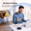 Anker PowerConf S3 Speakerphone with 6 Mics, Enhanced Voice Pickup, 24H Call Time, App Control, Bluetooth 5, USB C, Conference Speaker Compatible with Leading Platforms, Home Office(Blue)