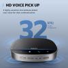 Anker PowerConf S500 Speakerphone with Zoom Rooms and Google Meet Certifications, USB-C Conference Speaker, Bluetooth Speakerphone for Conference Room, Conference Microphone with Premium Voice Pickup