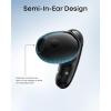 Soundcore Liberty Buds by Anker, Semi-in-Ear Design, Removable Ear Fins, Real-Time Adaptive Noise Cancelling, Fast Charging, Wireless Bluetooth Earbuds,Translation Earbuds, 30H Playtime(Black)