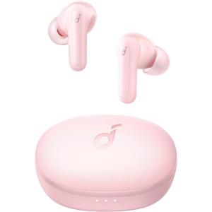 Soundcore Anker Life P2 Mini True Wireless Bluetooth 5.2 Earbuds Headphones, Black(rose pink)
