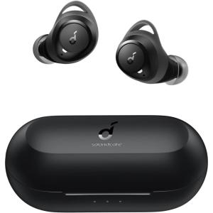 Soundcore by Anker Life A1 True Wireless Earbuds, Powerful Customized Sound, 40H Playtime, Wireless Charging, USB-C Fast Charge, IPX7 Waterproof, Button Control, Bluetooth Earbuds, Commute, Sports