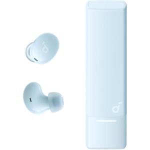 Soundcore A30i by Anker, Smart Noise Cancelling Earbuds, Lipstick-Shaped Stylish Design, Tiny, Lightweight Comfort, Clear Sound, IP54, 15H Playtime in ANC Mode, Wireless Earbuds, Bluetooth 5.4(Blue)