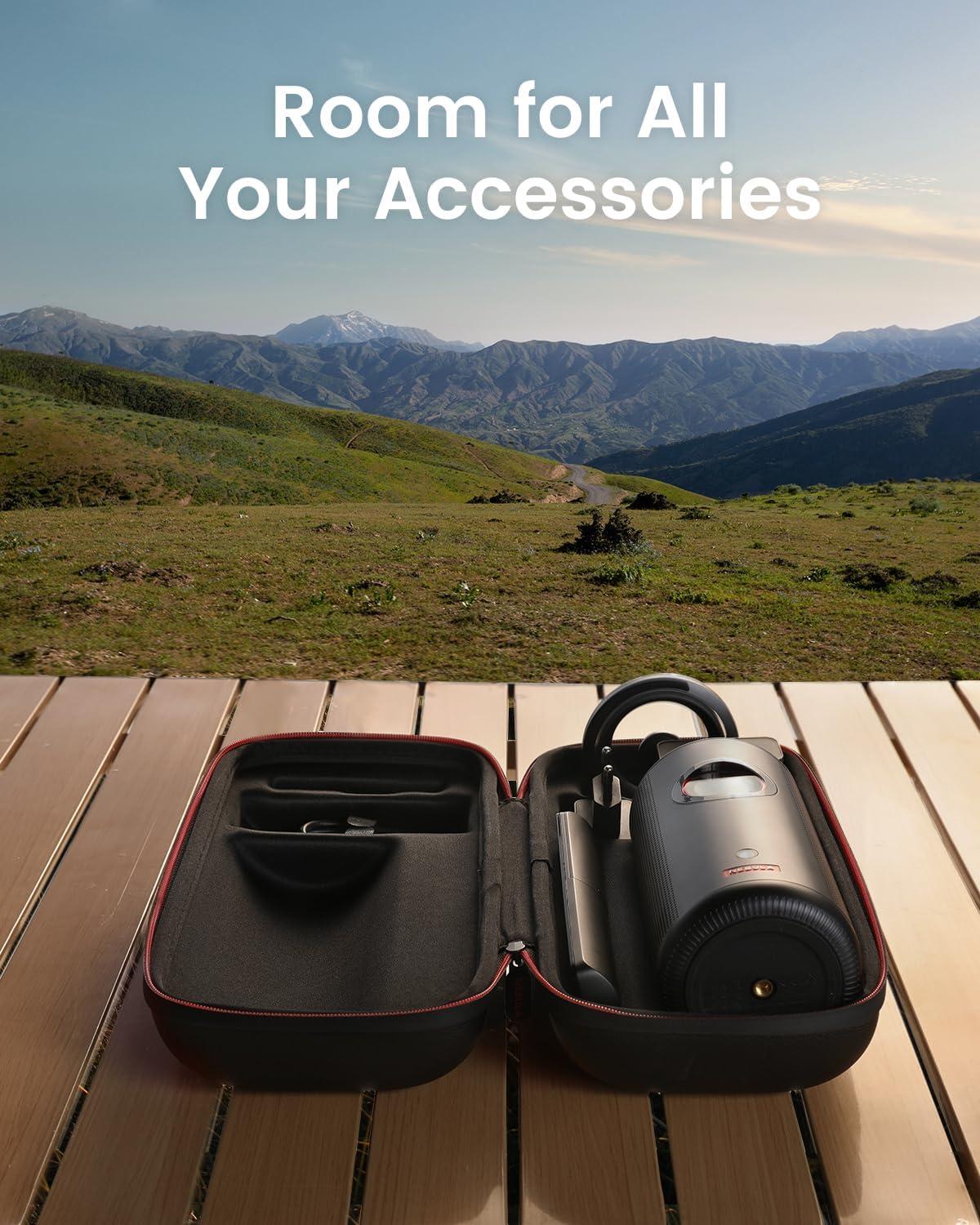 imageNEBULA Capsule 3 Laser Official AllinOne Travel Case Customized for Capsule 3 Adapter Remote Control Cables and Stand Waterproof and Protective Polyester