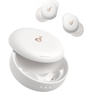 Soundcore Sleep A30 Special by Anker, Sleep Earbuds, ANC, Passive Isolation, Snore Masking, Extensive Sleep Audio, Ultra Comfort for Side Sleepers, 8-10H Playtime(Lunar White)