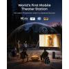 soundcore Nebula X1 Pro Triple Laser 4K Home & Outdoor Cinema Projector, 3500 ANSI Lumens Mobile Theater, 7.1.4 Spatial Sound, Official Dolby Atmos, Optical Zoom, 56000:1 Contrast, Intelligent Setup(X1 Pro)