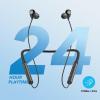 Soundcore by Anker Life U2i Wireless Neckband Headphones, 10mm Drivers with BassUp Technology, 24H Playtime, AI-Enhanced Calls, Foldable and Lightweight, IPX5 Water-Resistant, Secure Fit, Bluetooth 5