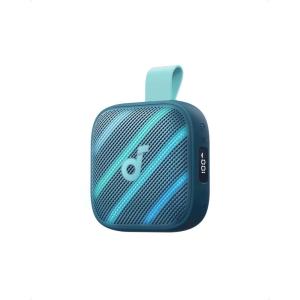 Soundcore Boom Go 3i Portable Bluetooth Speaker by Anker, 15W Punchy Sound, 24H Playtime, IP68, BassUp 2.0, Emergency Charging, Bluetooth 6.0, Waterproof Speaker for Hiking/Cycling/Camping (Blue)(Blue)