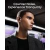 Soundcore AeroFit 2 Pro by Anker, Open-Ear with Semi-in-Ear Active Noise Cancellation, Dual-Form Earbuds, Adjustable Ear Hooks, Hi-Res, LDAC, 4-Mic AI Clear Calls, IP55 Water-Proof, Wireless Charging(Matte Black)