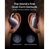 Soundcore AeroFit 2 Pro by Anker, Open-Ear with Semi-in-Ear Active Noise Cancellation, Dual-Form Earbuds, Adjustable Ear Hooks, Hi-Res, LDAC, 4-Mic AI Clear Calls, IP55 Water-Proof, Wireless Charging(Matte Purple)