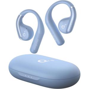 Soundcore AeroFit 2 Pro by Anker, Open-Ear with Semi-in-Ear Active Noise Cancellation, Dual-Form Earbuds, Adjustable Ear Hooks, Hi-Res, LDAC, 4-Mic AI Clear Calls, IP55 Water-Proof, Wireless Charging