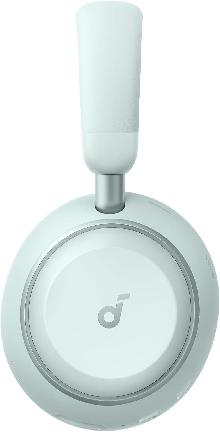 imageSoundcore Space 2 by Anker Active Noise Cancelling Headphones Comfortable Fit 50H Playtime LDAC HiRes Wireless Audio Dual Connection Clear Calls Bluetooth 61 Nap Mode Wearing DetectionSeafoam Green