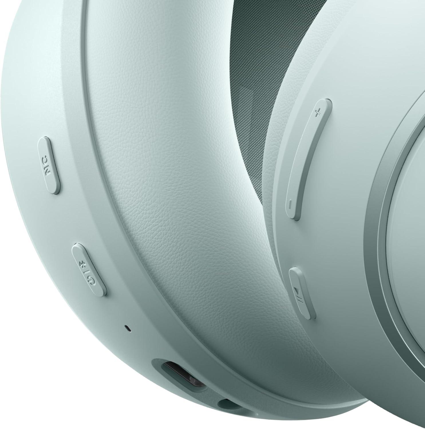 imageSoundcore Space 2 by Anker Active Noise Cancelling Headphones Comfortable Fit 50H Playtime LDAC HiRes Wireless Audio Dual Connection Clear Calls Bluetooth 61 Nap Mode Wearing DetectionSeafoam Green