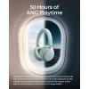 Soundcore Space 2 by Anker, Active Noise Cancelling Headphones, Comfortable Fit, 50H Playtime, LDAC Hi-Res Wireless Audio, Dual Connection, Clear Calls, Bluetooth 6.1, Nap Mode, Wearing Detection(Seafoam Green)