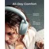Soundcore Space 2 by Anker, Active Noise Cancelling Headphones, Comfortable Fit, 50H Playtime, LDAC Hi-Res Wireless Audio, Dual Connection, Clear Calls, Bluetooth 6.1, Nap Mode, Wearing Detection(Seafoam Green)