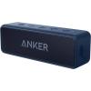 Anker Soundcore 2 Portable Bluetooth Speaker with Stereo Sound, Bluetooth 5, Bassup, IPX7 Waterproof, 24-Hour Playtime, Wireless, Speaker for Home, Outdoors, Travel(Navy Blue)
