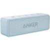 Anker Soundcore 2 Portable Bluetooth Speaker with Stereo Sound, Bluetooth 5, Bassup, IPX7 Waterproof, 24-Hour Playtime, Wireless, Speaker for Home, Outdoors, Travel(Baby Blue)