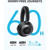 Soundcore Space One Pro by Anker, with Headphones Case, Adaptive Active Noise Cancelling Headphones Driven by 6 Mics, Super Foldable Design, 60H Lossless Audio, Ultra-Fast Charging, Hi-Res Wireless