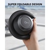 Soundcore Space One Pro by Anker, with Headphones Case, Adaptive Active Noise Cancelling Headphones Driven by 6 Mics, Super Foldable Design, 60H Lossless Audio, Ultra-Fast Charging, Hi-Res Wireless