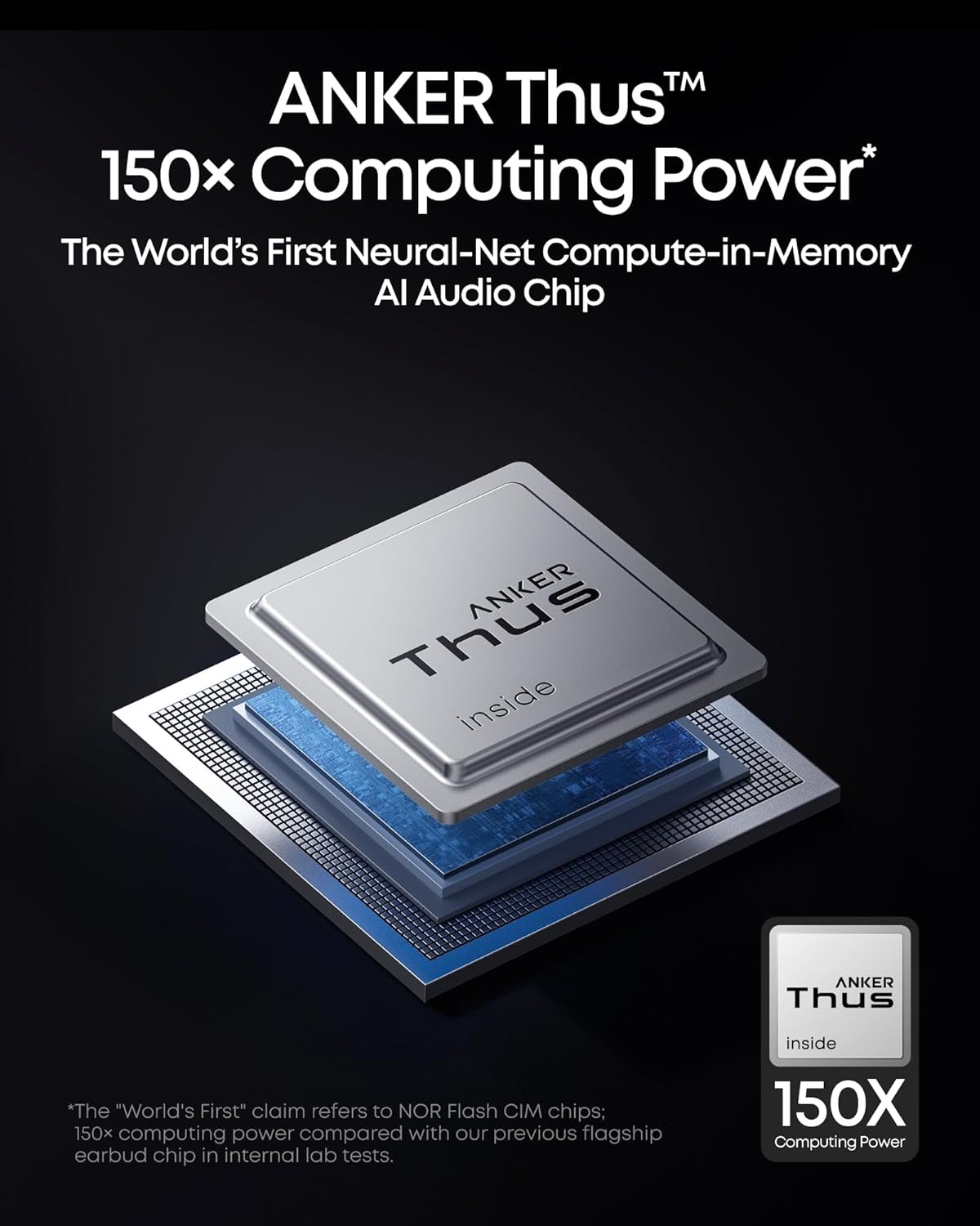 image:imageSoundcore Liberty 5 ProGuinness World RecordsCertified Call QualityAnker Thus AI ChipActive Noise Cancelling Wireless EarbudsCrystalClear Calls for CommuteNoisy EnvironmentsMidnight Black