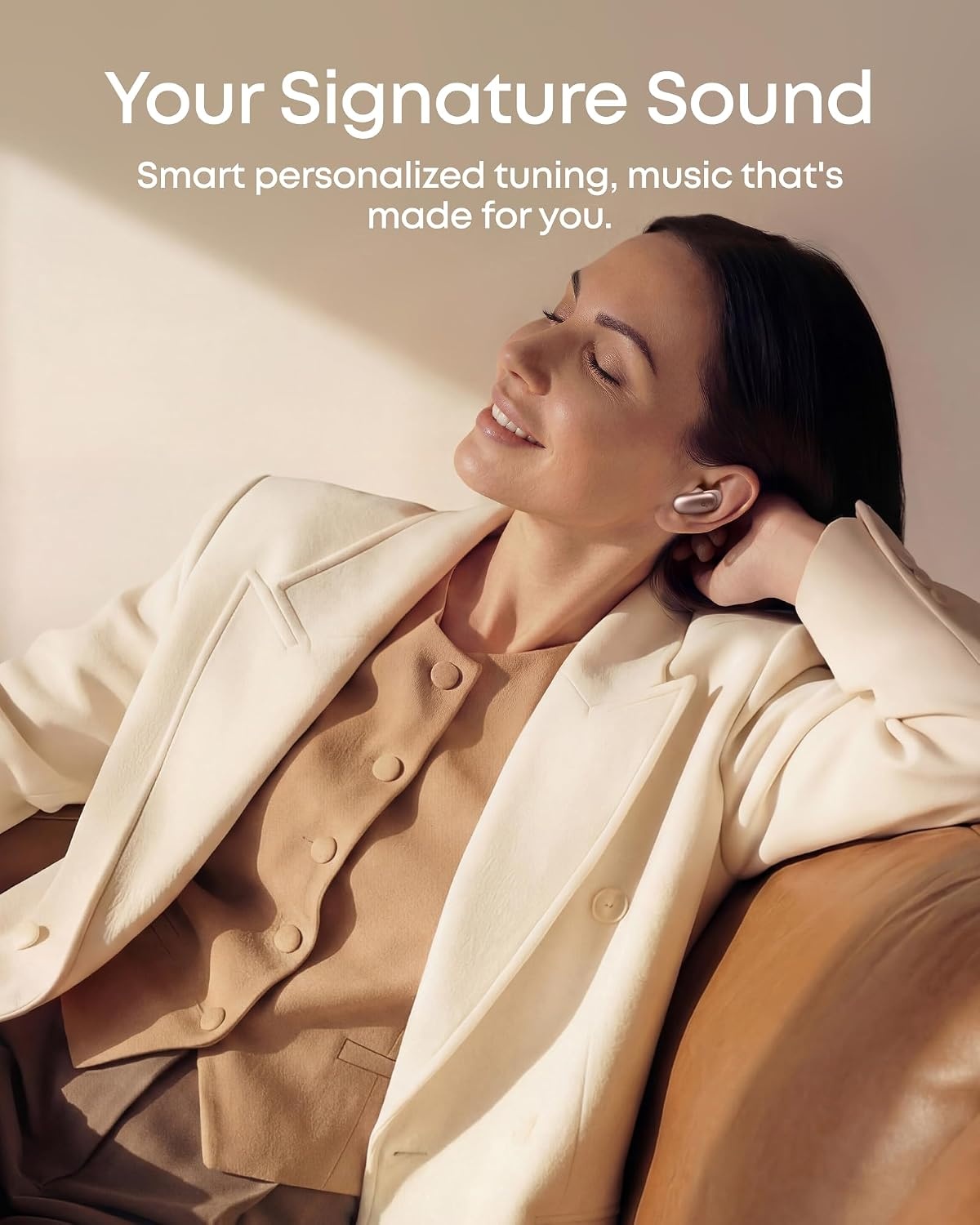 image:imageSoundcore Liberty 5 ProGuinness World RecordsCertified Call QualityAnker Thus AI ChipActive Noise Cancelling Wireless EarbudsCrystalClear Calls for CommuteNoisy EnvironmentsRose Gold