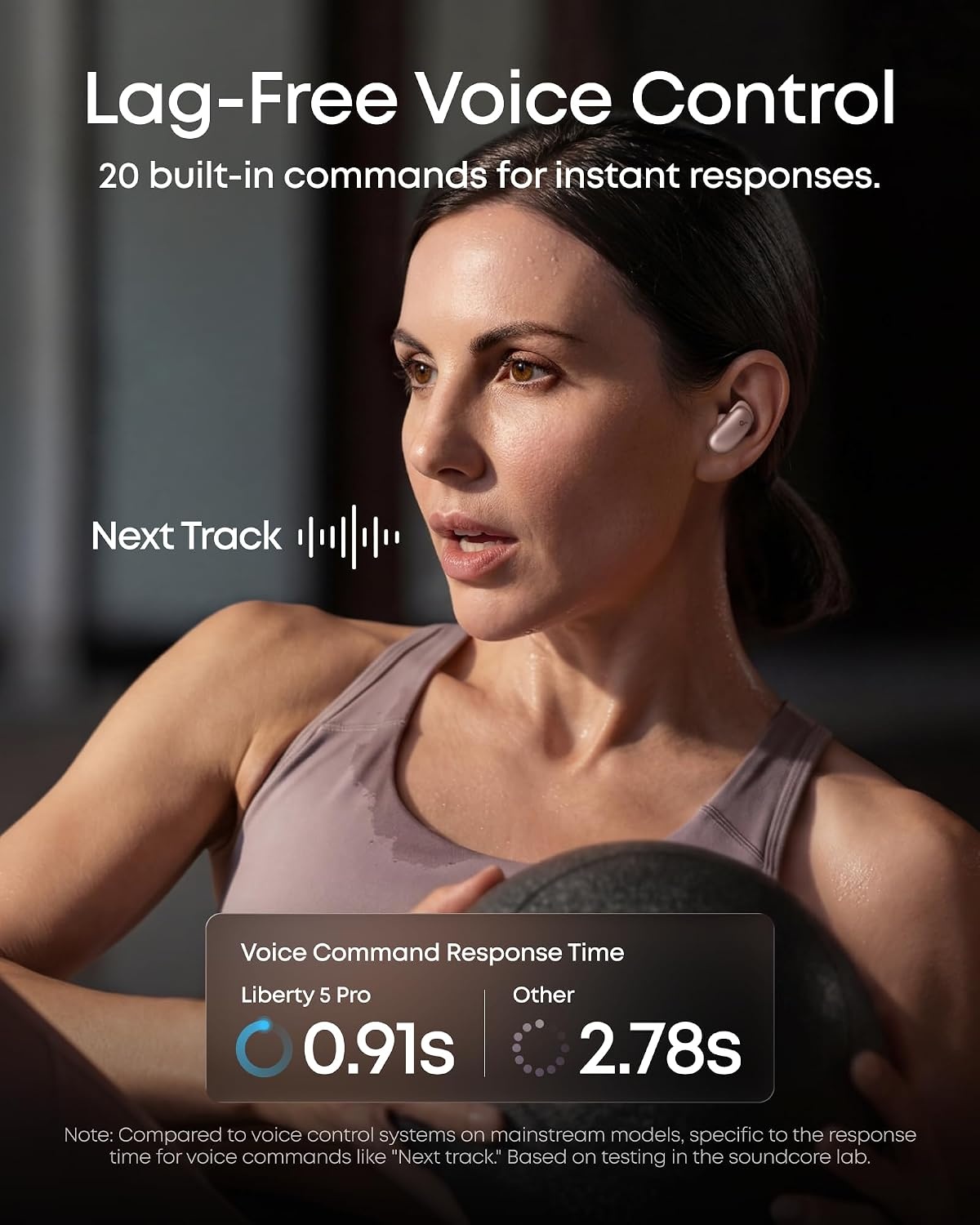 image:imageSoundcore Liberty 5 ProGuinness World RecordsCertified Call QualityAnker Thus AI ChipActive Noise Cancelling Wireless EarbudsCrystalClear Calls for CommuteNoisy EnvironmentsRose Gold