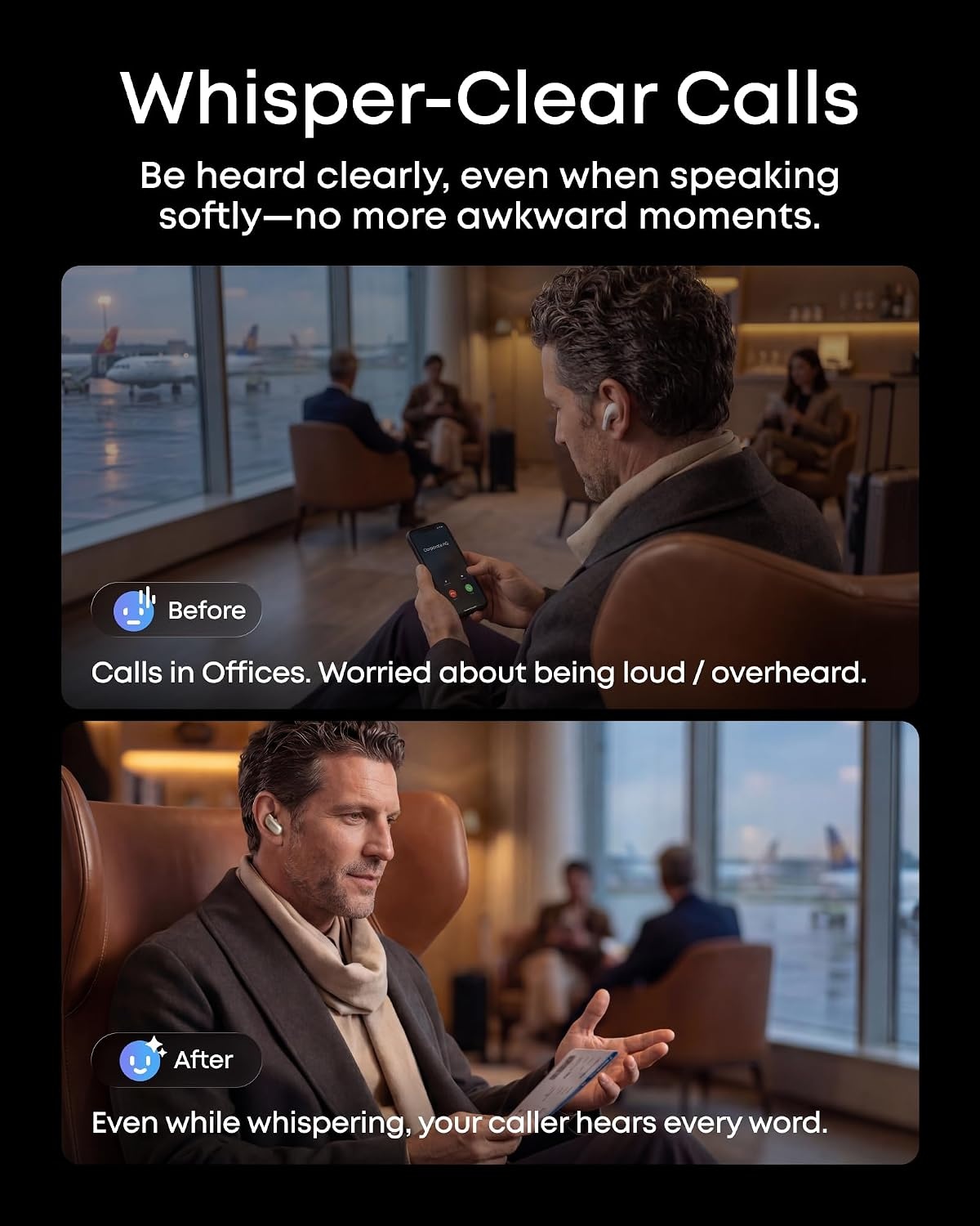 image:imageSoundcore Liberty 5 ProGuinness World RecordsCertified Call QualityAnker Thus AI ChipActive Noise Cancelling Wireless EarbudsCrystalClear Calls for CommuteNoisy EnvironmentsTitanium Gold